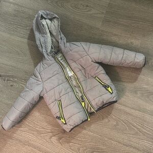 toddler boys Carter’s sz 4t gray puffer jacket